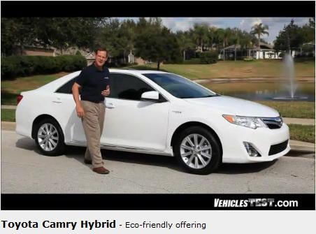 Toyota Camry Hybrid Video