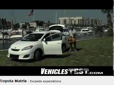 Toyota Matrix Video