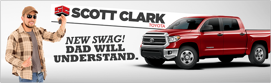 Scott Clark Toyota Billboards