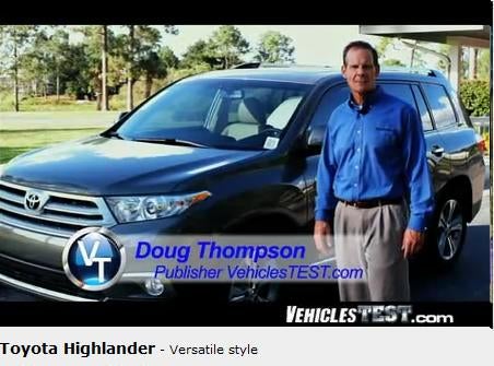 Toyota Highlander Video